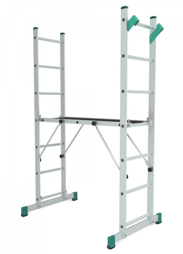 Pracovná plošina s úpravou na schody | Itoss, s.r.o. - výroba a predaj rebríkov