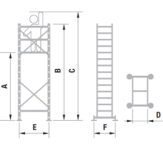 Hliníkové lešenie 8200 | Itoss, s.r.o. - výroba a predaj rebríkov